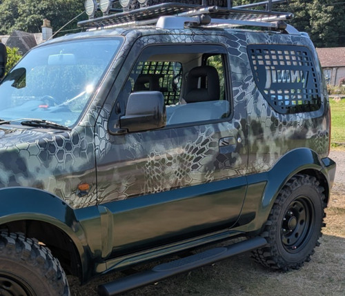 Jimny rear side - side, guards